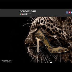 Goddess Drip High Heels! 100% Italian leather!